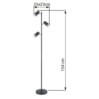 Stojací lampa GL 57910SB-4