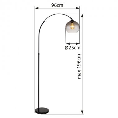 Stojací lampa GL 58227BS-4