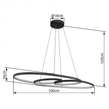 Lustr/závěsné svítidlo GL 67177-40-6