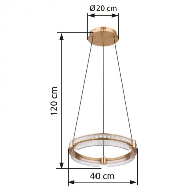 Lustr/závěsné svítidlo GL 67196-36H-7