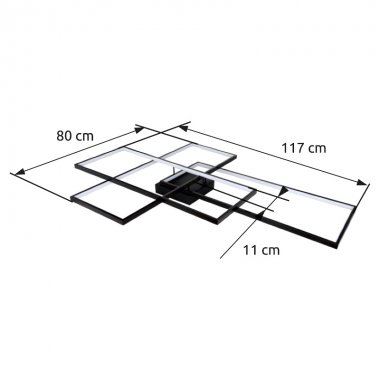 Stropní svítidlo GL 67227-100B-8