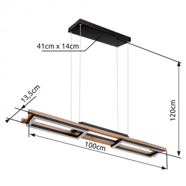 Lustr/závěsné svítidlo GL 67266H-5