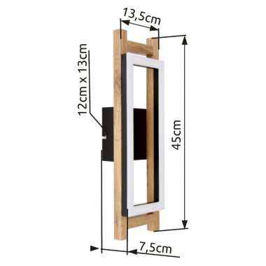 Nástěnné svítidlo GL 67266W-3