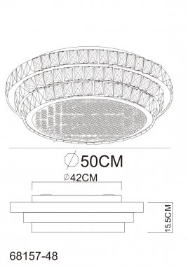 Stropní svítidlo GL 68157-48-7