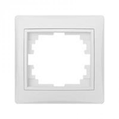 Jednoduchý horizontální rámeček - bílá - DOMO KA 24762