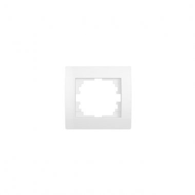 Jednoduchý horizontální rámeček - bílá - LOGI KA 25117