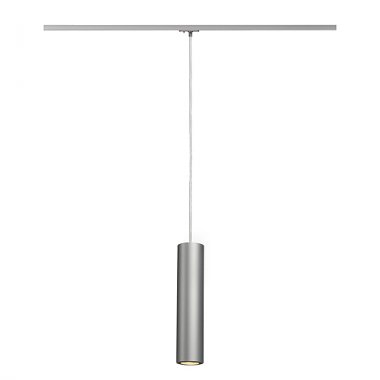 ENOSLV LA B závěsná pro 1-okr. lištu stříbrnošedá/černá 230V GU10 50W SLV LA 143964