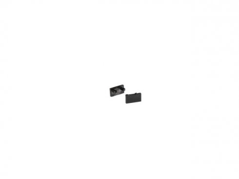 GLENOS koncová krytka pro lineární profil 1107, matná černá, 2 ks SLV LA 213970