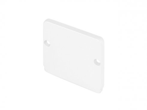 GLENOS koncová krytka pro Industrial Profil Flat, matná bílá, 2 ks SLV LA 214451