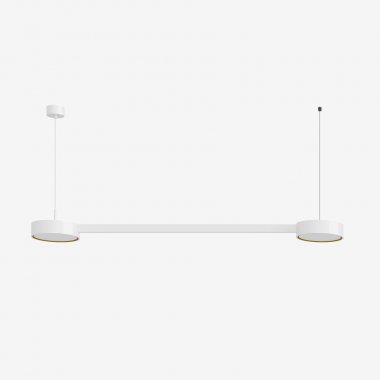 Závěsné svítidlo LUCIS INFINITY II 37,4W LED 4000K akrylátové sklo bílá DALI 21.K2.60L