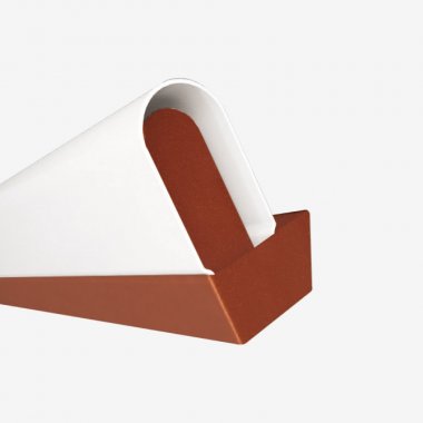 Nástěnné svítidlo LUCIS AULA 8,4W LED 4000K akrylátové sklo měď DALI AU3.L4.600.72L-4