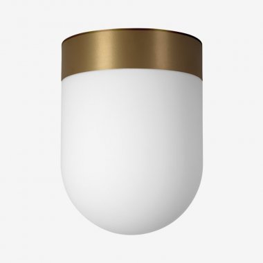 Stropní svítidlo LUCIS RETRO 8,4W LED 4000K sklo mosaz opál BS14.L2.R14.74L DALI-4