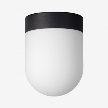 Stropní svítidlo LUCIS RETRO 13,3W LED 3000K sklo černá opál BS19.L1.R19.45L DALI-3