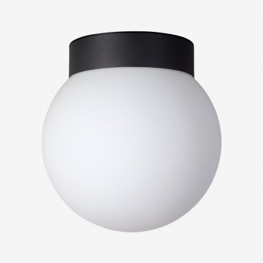 Stropní a nástěnné svítidlo LUCIS POLARIS S.P 27,2W LED 4000K sklo černá opál DALI BS19.P2.280.45L-4