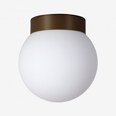 Stropní a nástěnné svítidlo LUCIS POLARIS S.P 15,8W LED 3000K sklo bronz opál BS19.P3.280.73-1