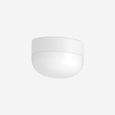 Stropní a nástěnné svítidlo LUCIS PRIMA 1x100(77)W E27 sklo bílá opál BS24.11.P24.41-1