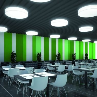 Stropní svítidlo LUCIS IZAR R MAX 43,3W LED 3000K akrylátové sklo IR.L3.700M.91L DALI-3