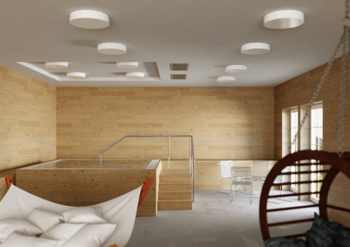 Stropní a nástěnné svítidlo LUCIS ZERO IP44 44,5W LED 3000K sklo opál DALI PS13.K1.Z500.L-2