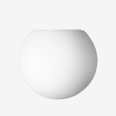 Stropní a nástěnné svítidlo LUCIS ALFA 1x48W G9 sklo bílá opál S00.11.150.60-1