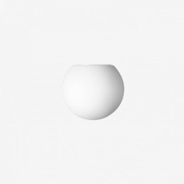 Stropní a nástěnné svítidlo LUCIS ALFA 1x48W G9 sklo bílá opál S00.11.150.60-5