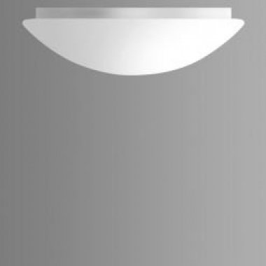 Stropní/nástěnné svítidlo CHARON 1x100W,E27, bílé sklo 28cm