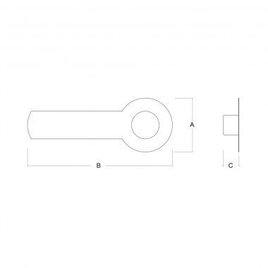 Nástěnné svítidlo LUCIS INFINITY UNO 7,9W LED 4000K černá S4.K2.IN.61-2