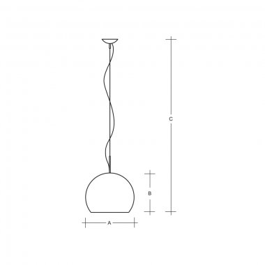 Závěsné svítidlo LUCIS NEMESIS 1x max 75(57)W E27 sklo bílá opál ZL1.11.N250.60-1