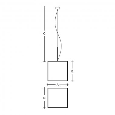 Závěsné svítidlo LUCIS IZAR C 10,5W LED 4000K akrylátové sklo bílá ZL1.IC.L2.250.91L DALI-1
