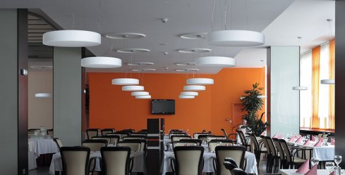 Závěsné svítidlo LUCIS ZERO 38W LED 3000K sklo šedá opál ZL3.K1.Z600-2