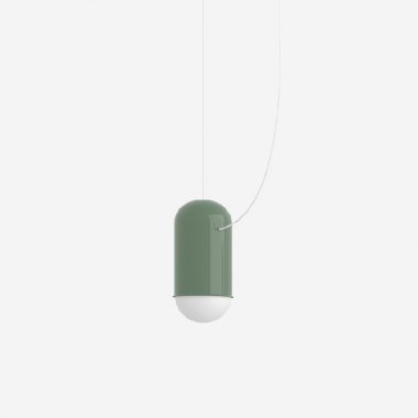Závěsné svítidlo LUCIS CAPSULE 5,8W LED 3000K sklo zelená opál DALI ZL.L1.C15.76L