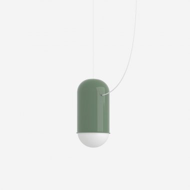 Závěsné svítidlo LUCIS CAPSULE 6,3W LED 3000K sklo bílá opál DALI ZL.L1.C.60L