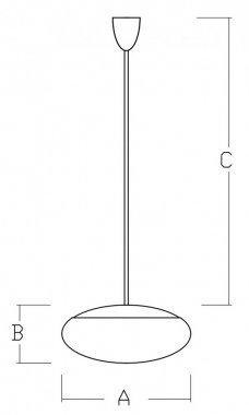 Závěsné svítidlo LUCIS DAPHNE ZT 2x75(57)W E27 sklo argento dorato opál ZT.12.D450.70-2