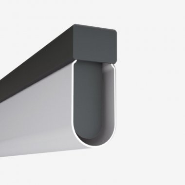 Závěsné svítidlo LUCIS AULA ZT 50W LED 3000K akrylátové sklo šedá ZT.AU1.L1.1500.47L DALI-3