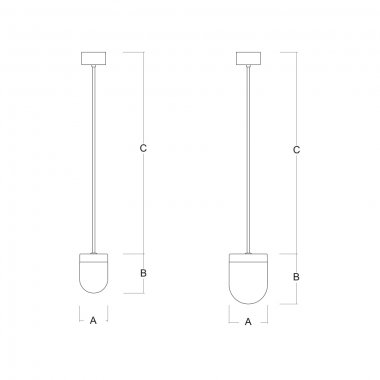 Závěsné svítidlo LUCIS RETRO ZT 7,9W LED 3000K sklo opál ZT.L1.R19.45-2