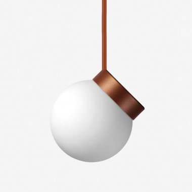 Závěsné svítidlo LUCIS POLARIS ZTR 8,4W LED 3000K sklo bronz opál ZTR.L1.200.73L DALI