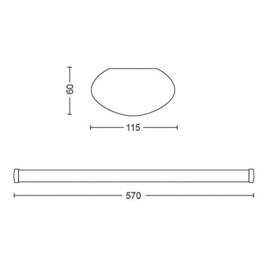 Nástěnné svítidlo LED 31246/31/P3-6