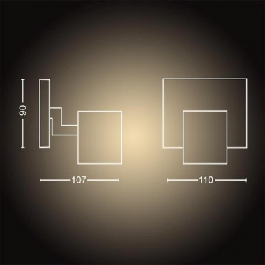 Přisazené bodové svítidlo LED 53090/30/P9-6