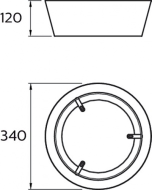 Stropní svítidlo LED 8718699777371-3