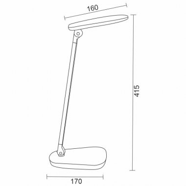LED lampa AMY 5W stmívatelná - DL1207/W-1