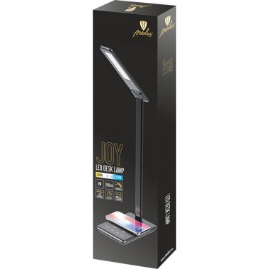 LED lampa JOY stmívatelná s časovačem, bezdrátovým nabíjením a USB 6W - DL2301/B-1