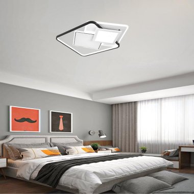 LED stropní svítidlo s dálkovým ovladačem 85W - J1334/W-4
