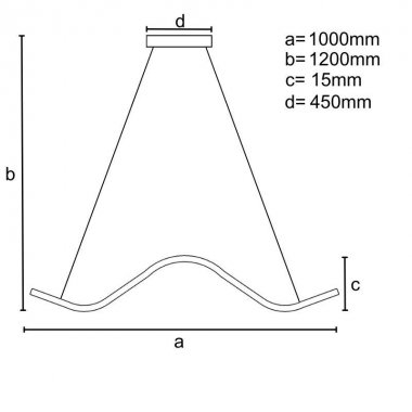 LED svítidlo + dálkový ovladač 70W - J4353/B-3