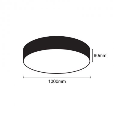 LED svítidlo 100W / 4000K - LCL7123-1