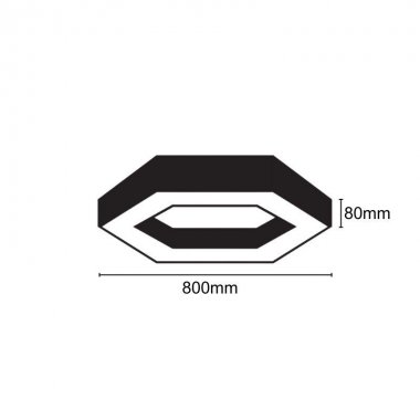 LED svítidlo 40W / 4000K - LCL7622-5