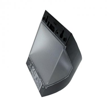 LED černé nástěnné solární svítidlo 3W / 3000K / 4000K - LS025-4