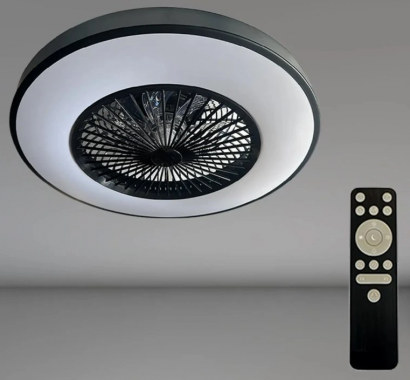LED svítidlo + stropní ventilátor + dálkový ovladač 72W - LCL6351