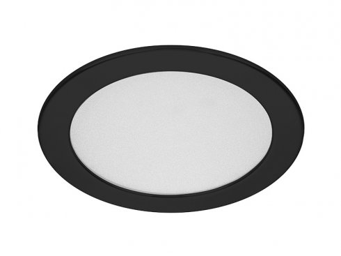 Kulaté podhledové LED svítidlo DOWNLIGHT CCT ROUND IP44 12W černý