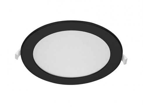 Kulaté podhledové LED svítidlo DOWNLIGHT CCT ROUND IP44 24W černý-2