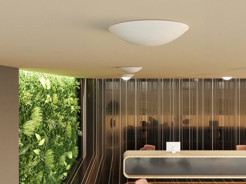 PLAFONIERA EVO 365 S LED + EM3h - teplá bílá-2