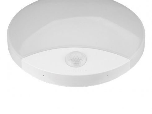 OLGA S LED přisazené stropní a nástěnné kruhové svítidlo se senzorem 10W, bílá-4